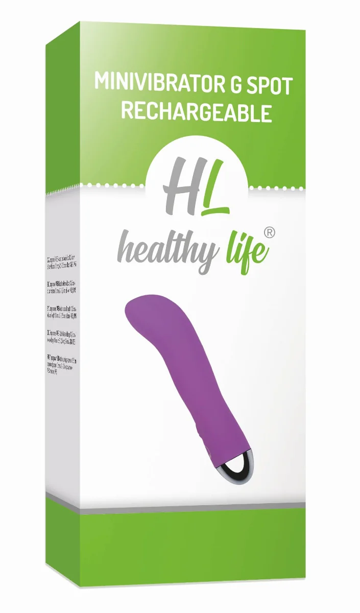Healthy life Minivibrator G Spot Rechargeable purple