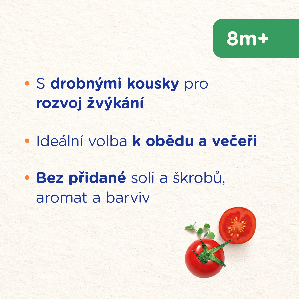 Sunar Příkrm Špagety s boloňskou omáčkou 8m+ 190 g