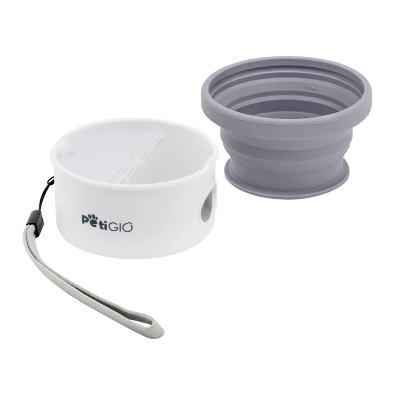 PetiGIO peti-to-Go cestovní miska 3v1