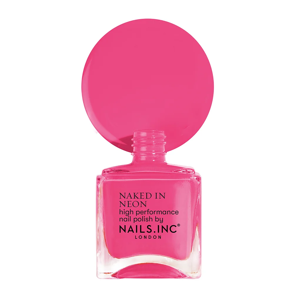 Nails Inc. Naked in Neon Sun Street Passage high lak na nehty 14 ml