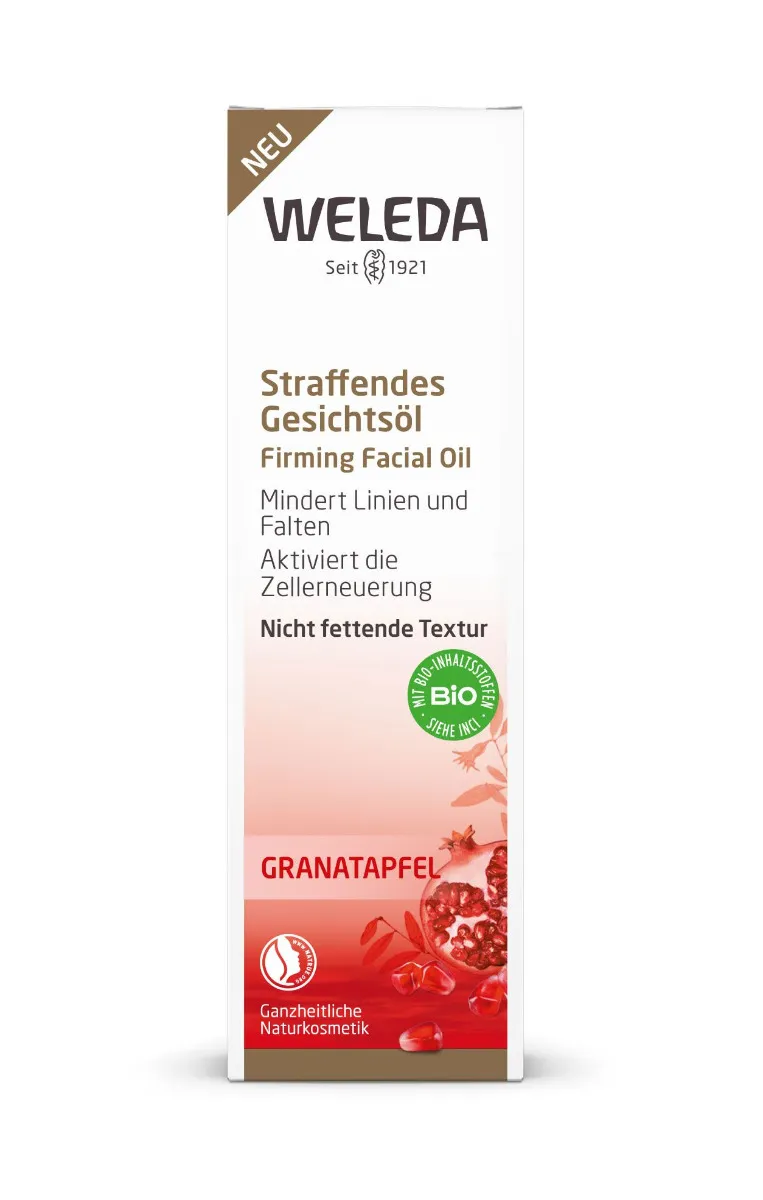 Weleda Granátové jablko zpevňující pleťový olej 30 ml