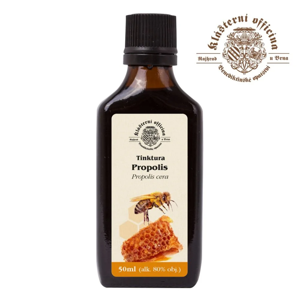 Klášterní officína Bylinná tinktura Propolis 80% 50 ml