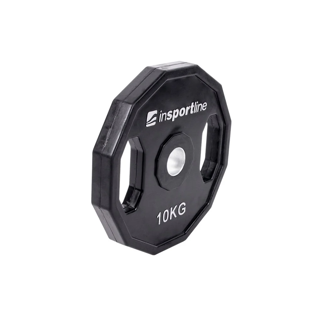 inSPORTline Pogumovaný kotouč Ruberton 10 kg 30 mm