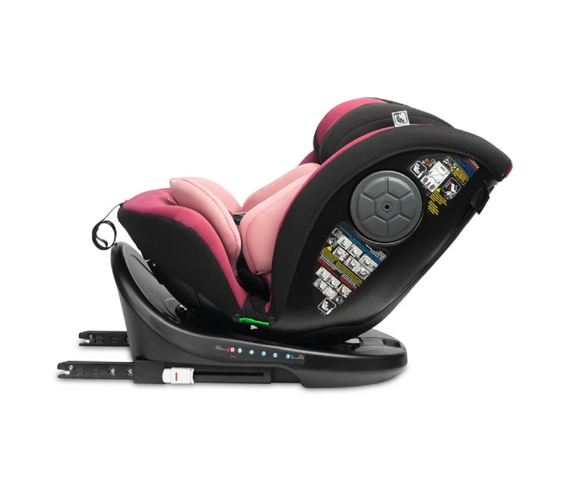 Caretero Autosedačka I-SIZE Mokki s isofixem (40-150), růžová