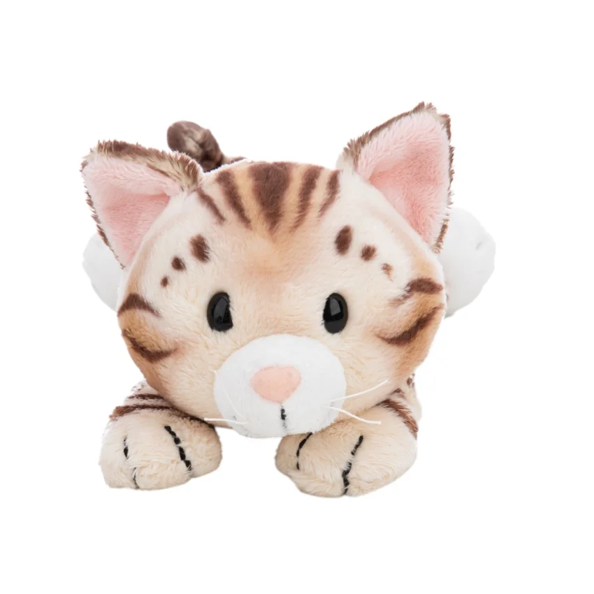 Nici Plyš Kočka bengálská 20cm, ležící GREEN