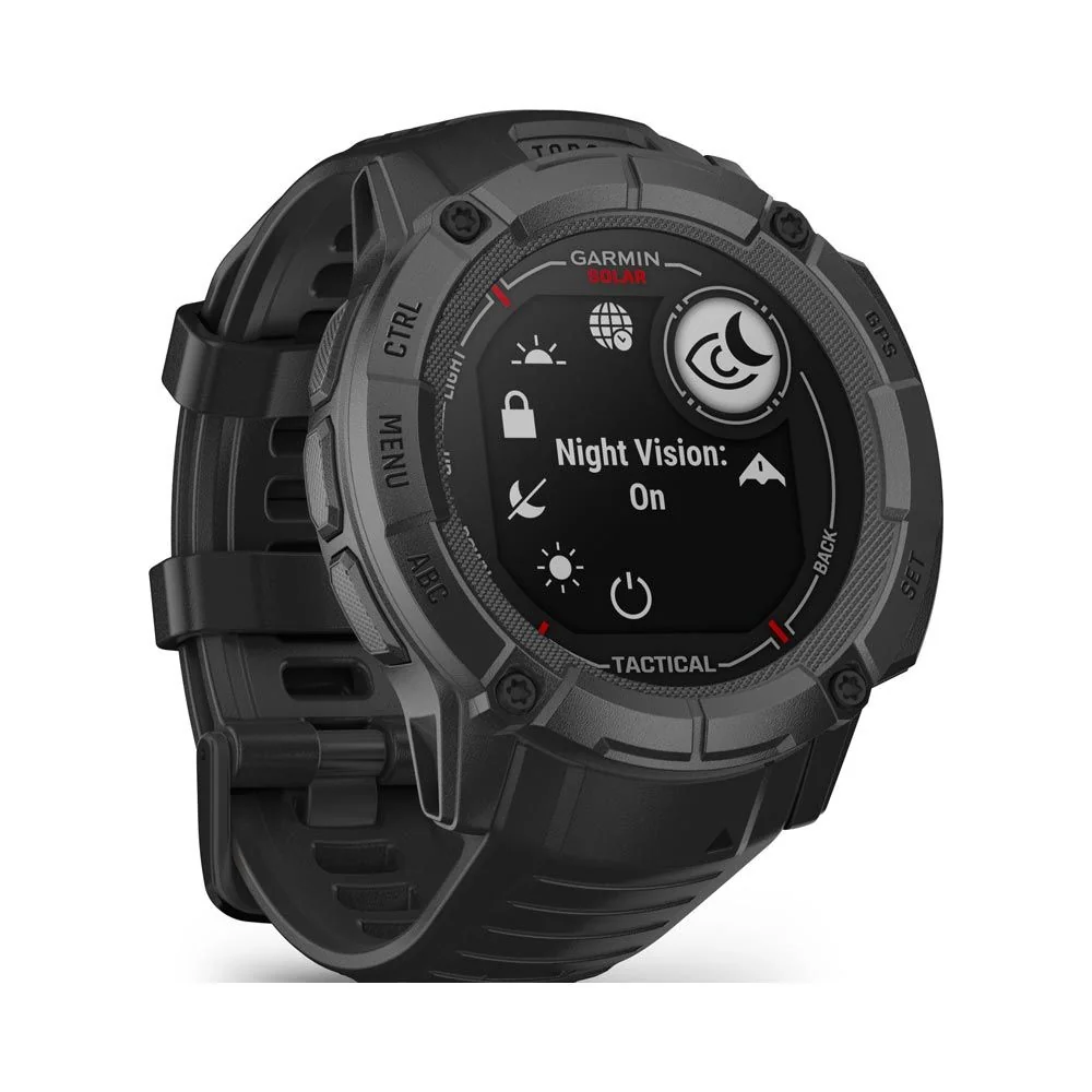Garmin Instinct 2X Solar Tactical chytré hodinky Black