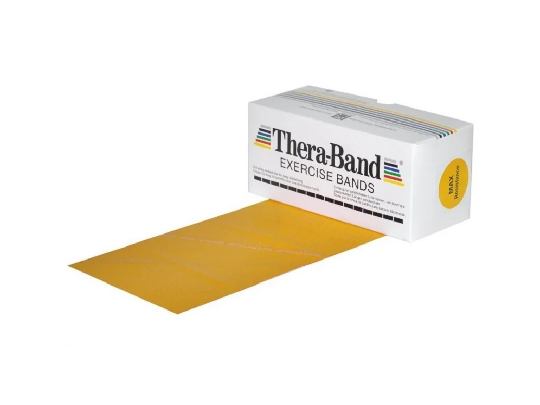 Thera-Band Posilovací guma 5,5 m, zlatá, max. silná 