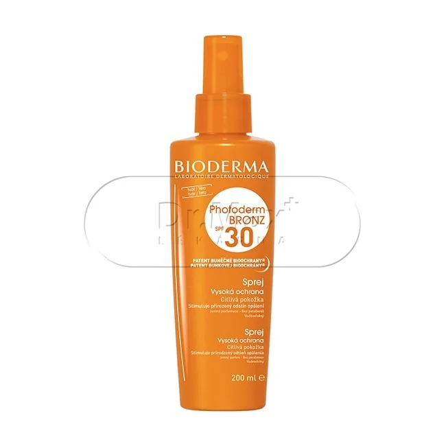 Bioderma Photoderm Bronz SPF30 sprej 200 ml