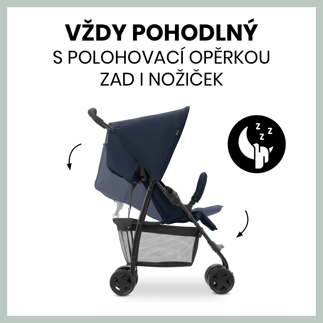Hauck Sporťák Sport Dark-blue