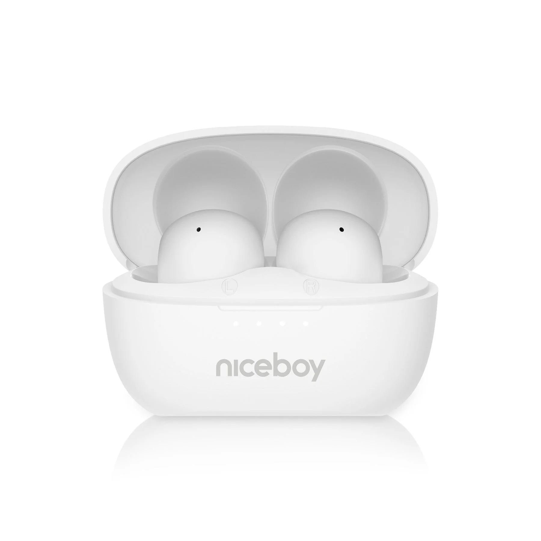 Niceboy Bezdrátová sluchátka Podsie 4 POP White