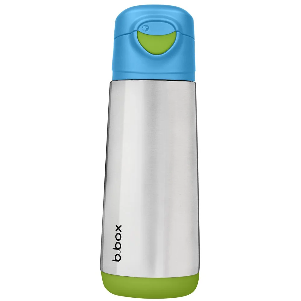 B.BOX Termoska na pití sport 500 ml - modrá/zelená