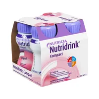 Nutridrink Compact s příchutí jahodovou