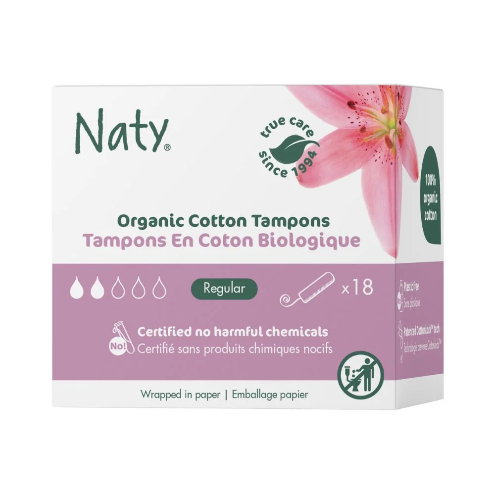 Naty Regular dámské tampóny 18 ks