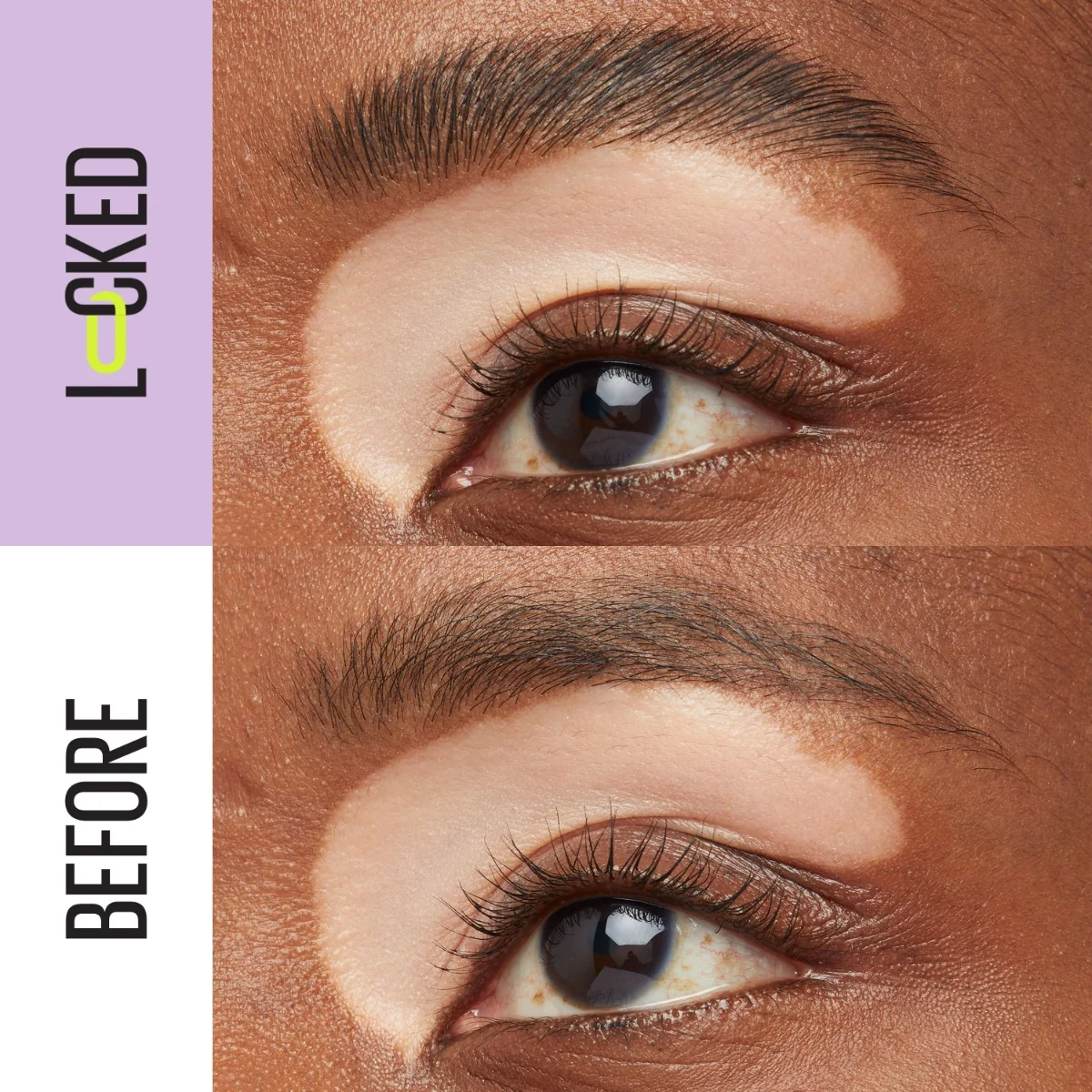 Maybelline Super Lock Brow Glue Black gel na obočí 8 g