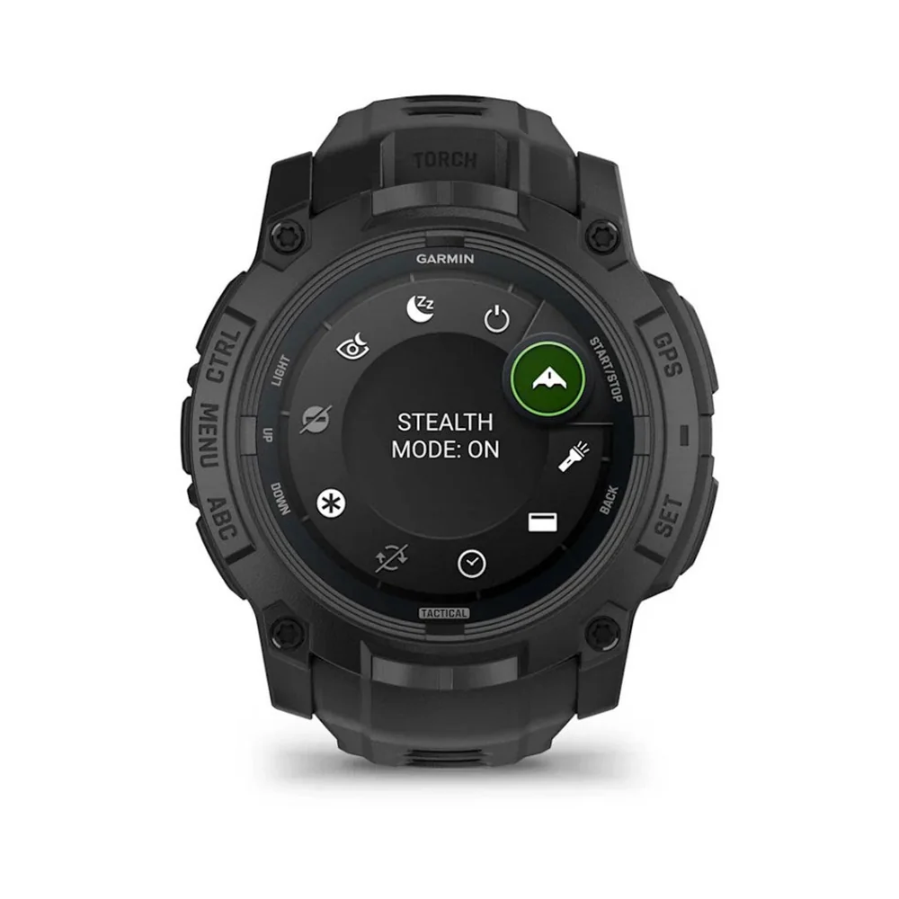 Garmin Instinct 3 Tactical Edition AMOLED 50 mm chytré hodinky