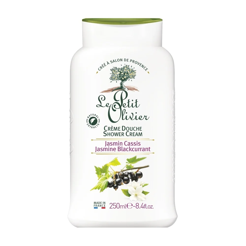 Le Petit Olivier Sprchový krém Jasmín a černý rybíz 250 ml