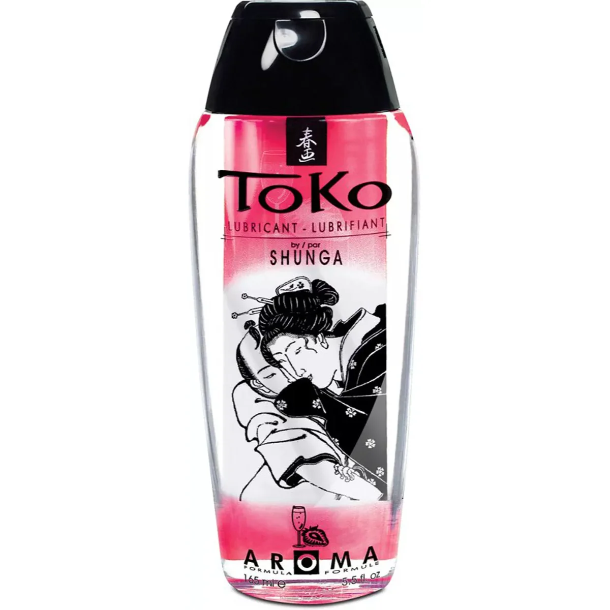 Shunga Toko Aroma – jahodové šumivé víno, 165 ml