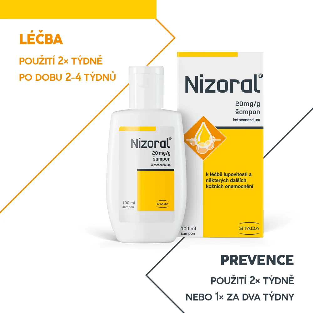 Nizoral 20 mg/g šampon 60 ml