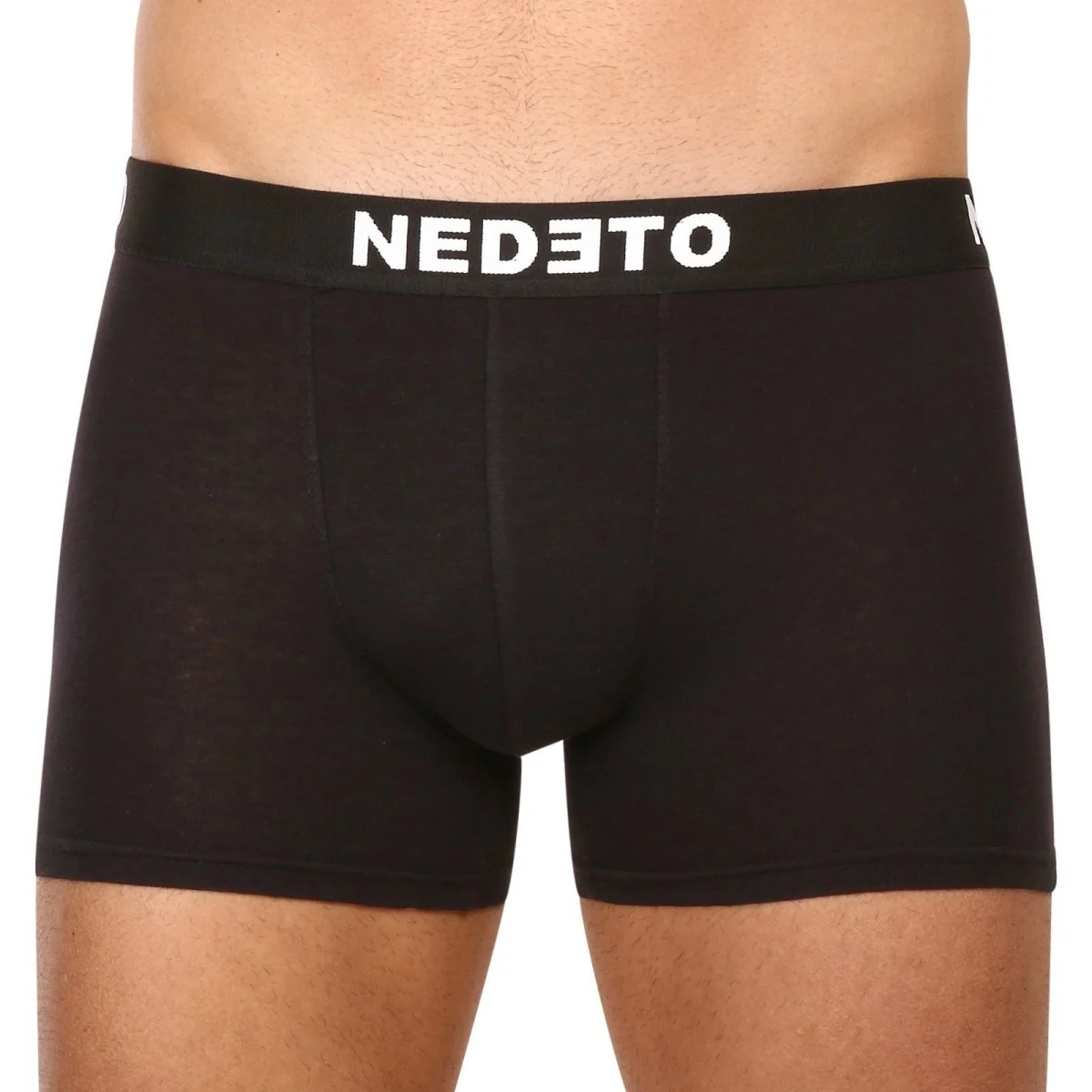 Nedeto 5PACK pánské boxerky černé (5NB001b) XL