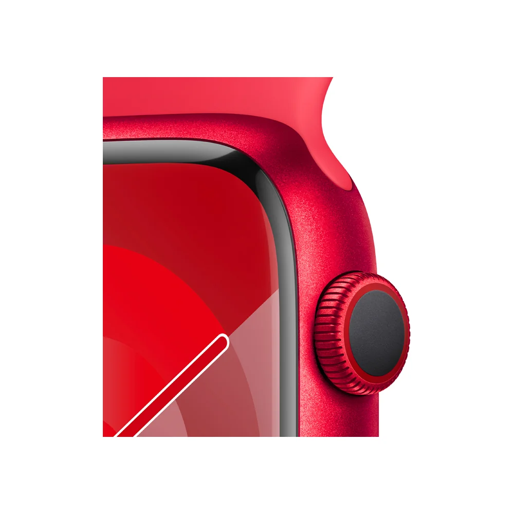 Apple Watch S9 Cellular 45 mm sport band S/M smart hodinky Red