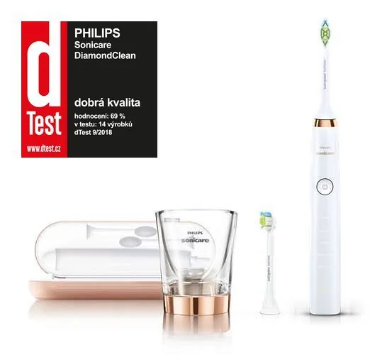 Philips Sonicare DiamondClean RoseGold HX9312/04 sonický zubní kartáček