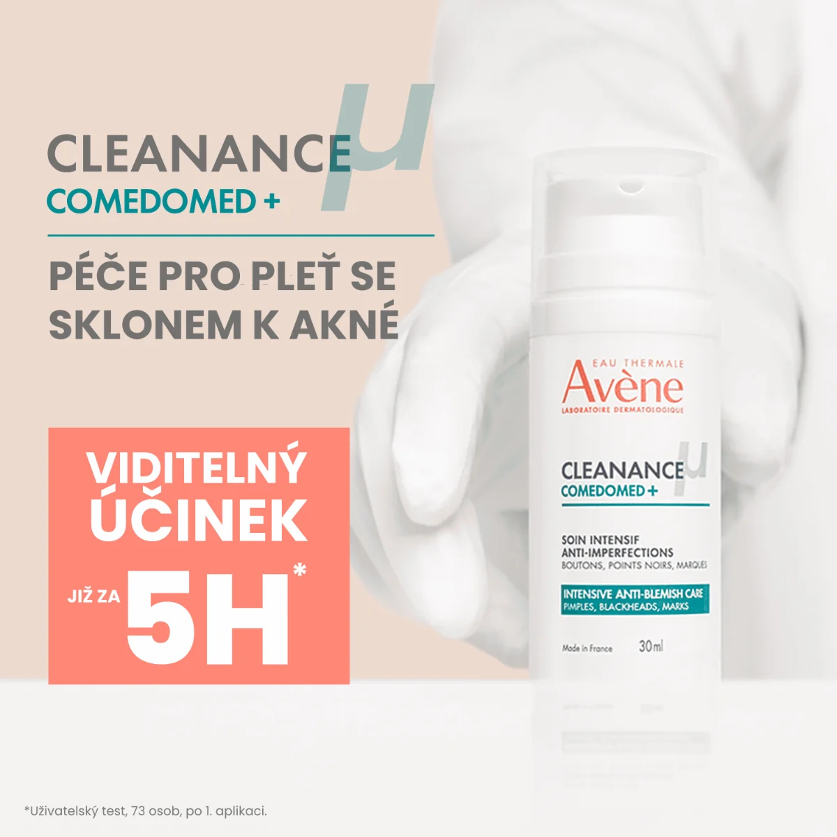 Avène Cleanance ComedoMed+ Intenzivní péče proti nedokonalostem pleti 30 ml