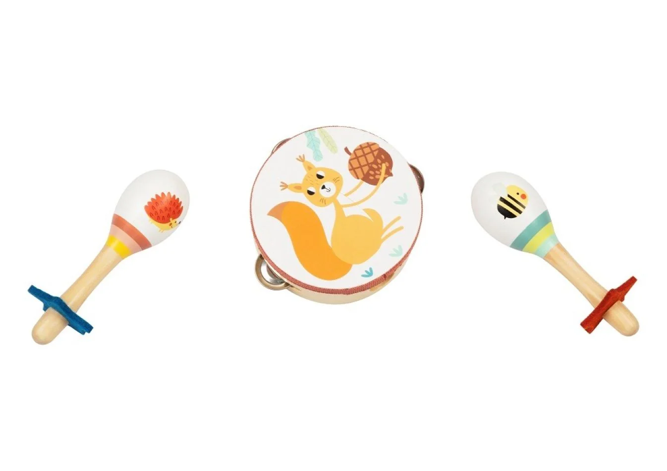 2Kids Toys Velká sada hudebních nástrojů pro děti - Lesní zvířátka