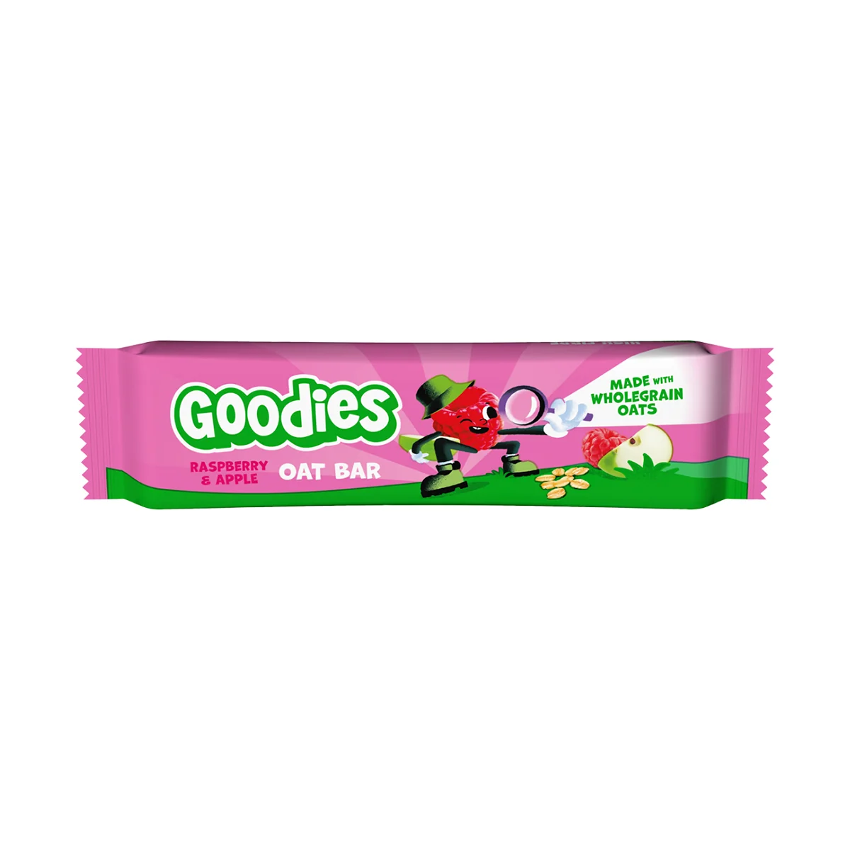 Goodies Ovesná tyčinka Malina a jablko 23 g