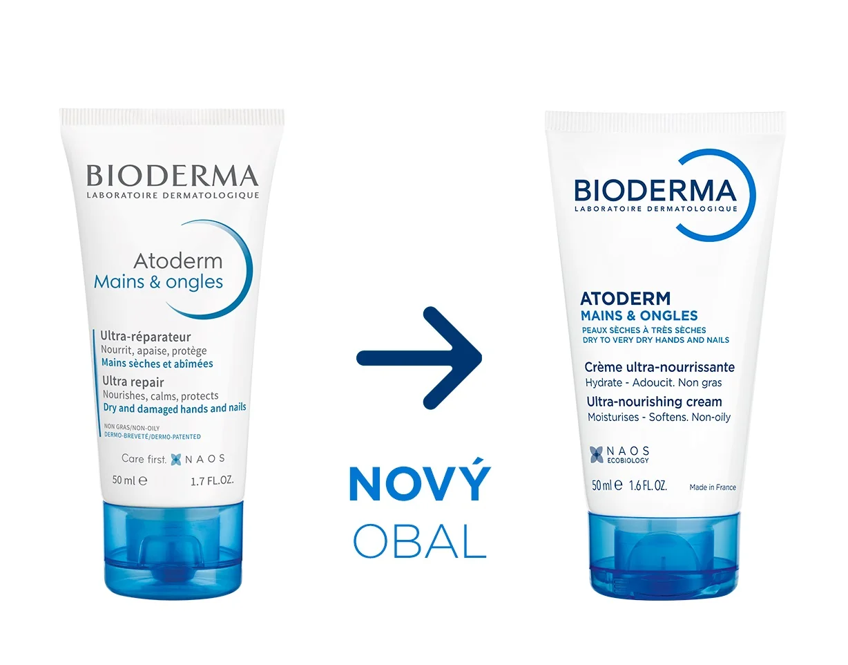 BIODERMA Atoderm krém na ruce a nehty 50 ml