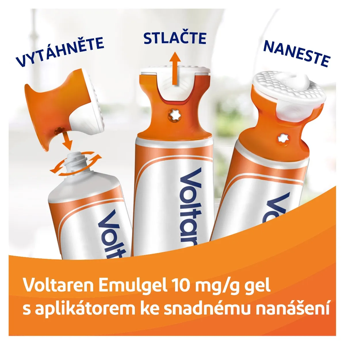 Voltaren Emulgel 10 mg/g gel s aplikátorem 120 g