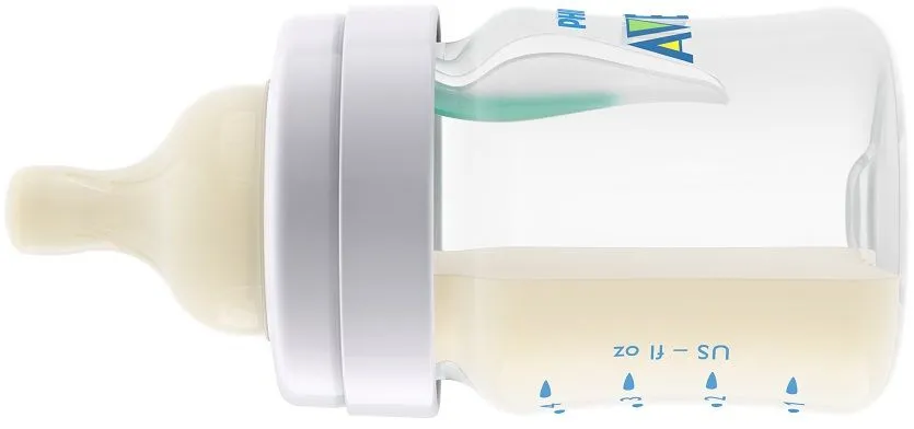 Philips Avent Anti-colic Novorozenecká startovací sada 4 láhve + kartáč + šidítko