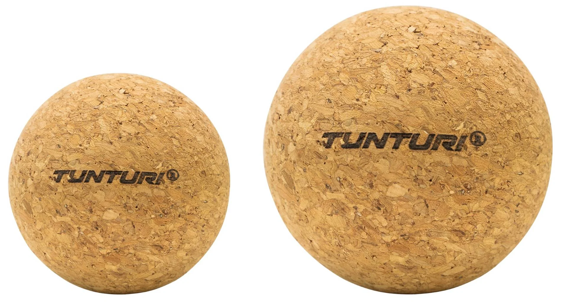 Tunturi Masážní míčky - korkové Cork Massage Ball - 2 kusy