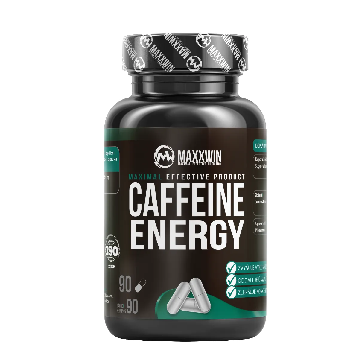 MAXXWIN CAFFEINE ENERGY 90 kapslí