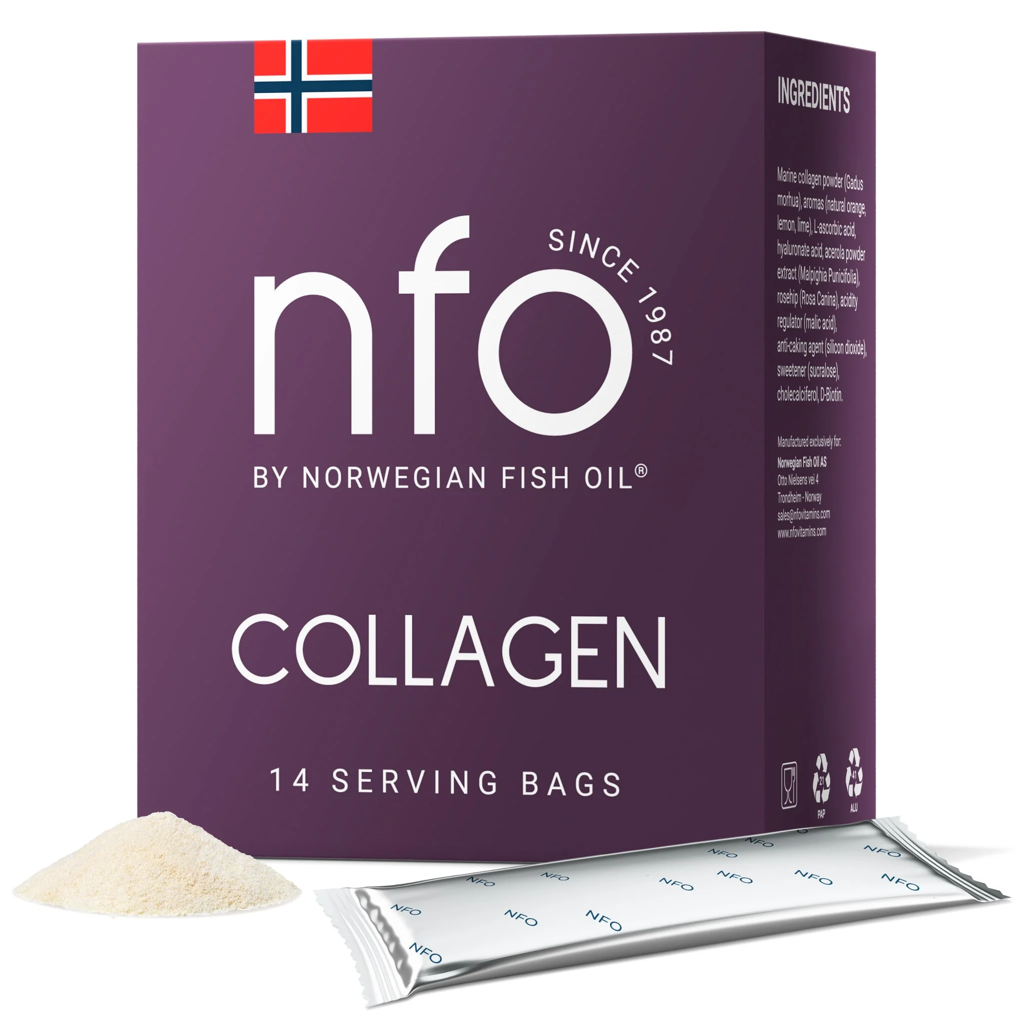 NFO Mořský kolagen sáčky
