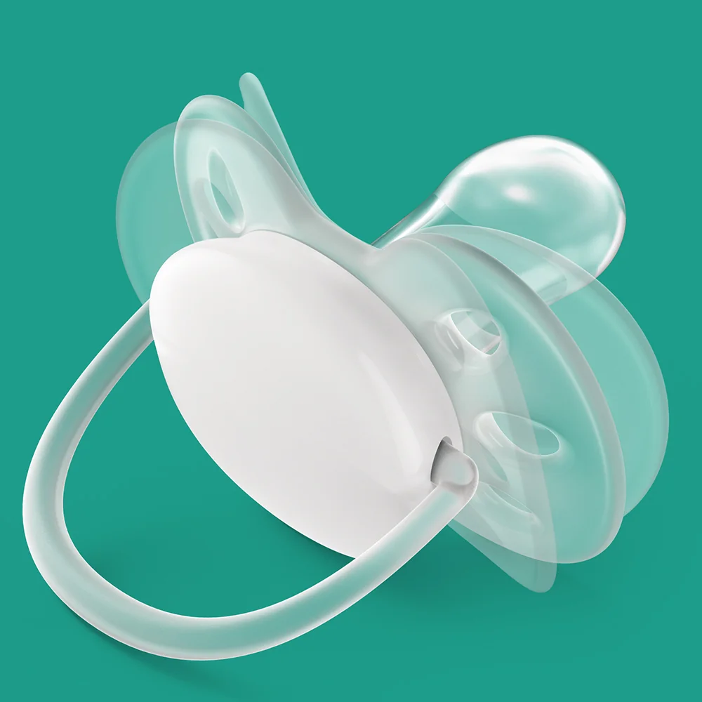 Philips Avent Šidítko Ultrasoft Premium neutral 0–6m dívka 2 ks
