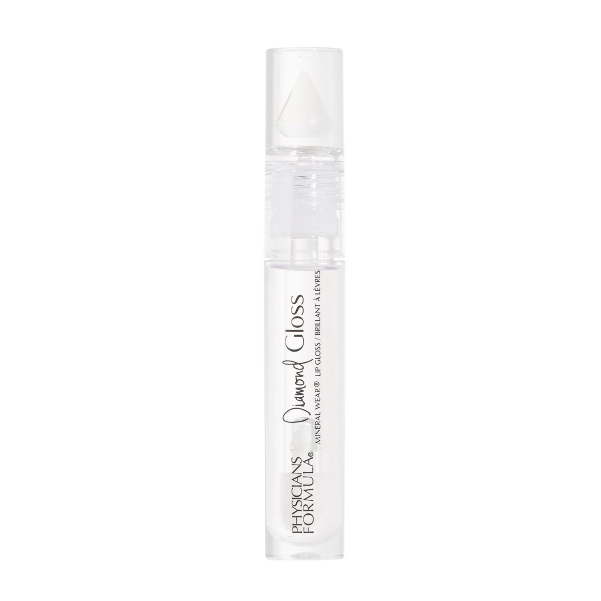 Physicians Formula Mineral Wear Diamond Gloss Lip Gloss Crystal Clear lesk na rty 4,6 ml