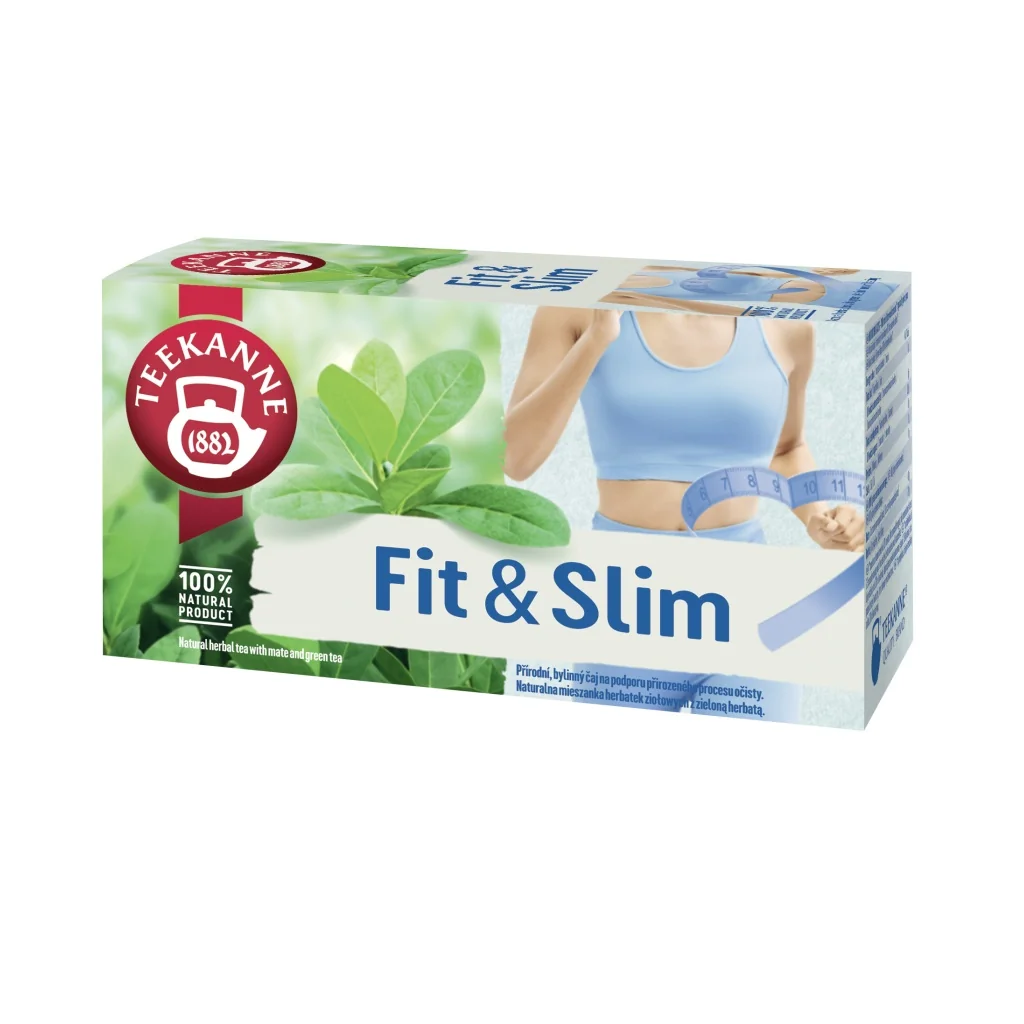 Teekanne Wellness Fit&Slim porcovaný čaj 20x1,6 g