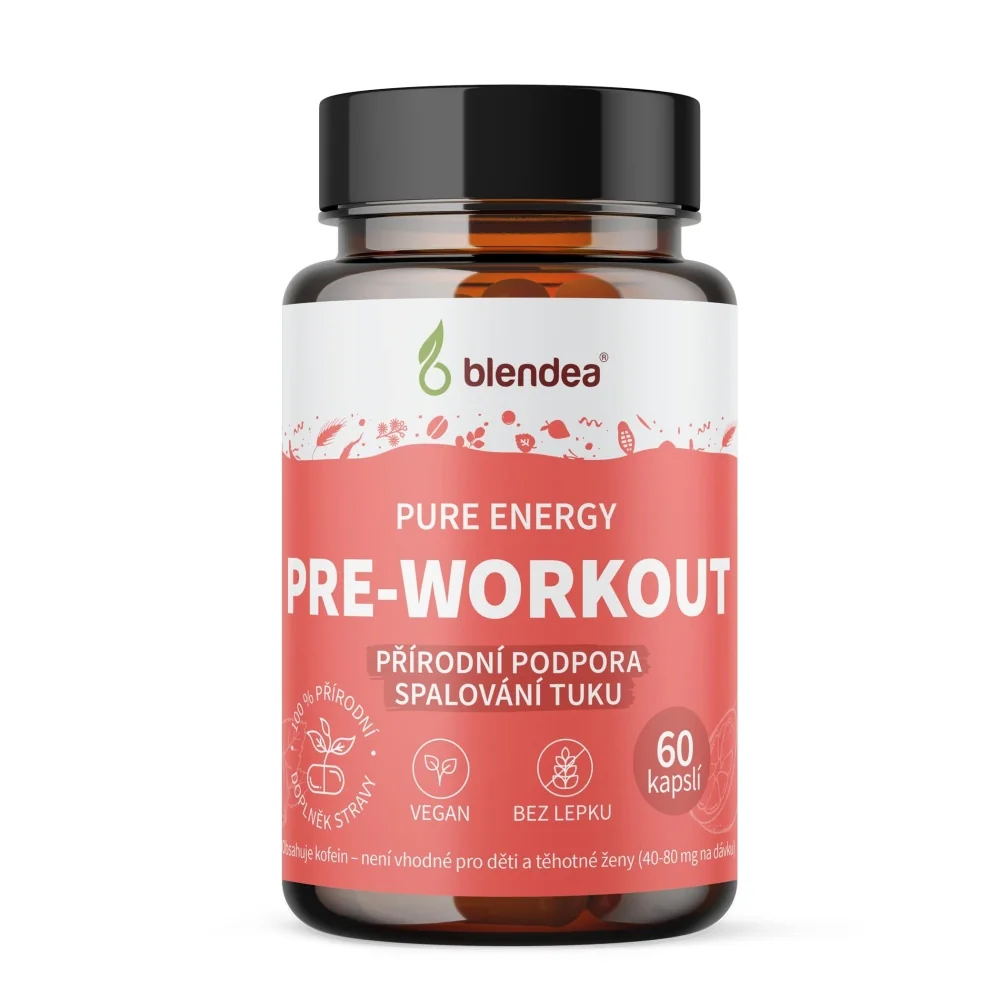 Blendea Pre-Workout 60 kapslí