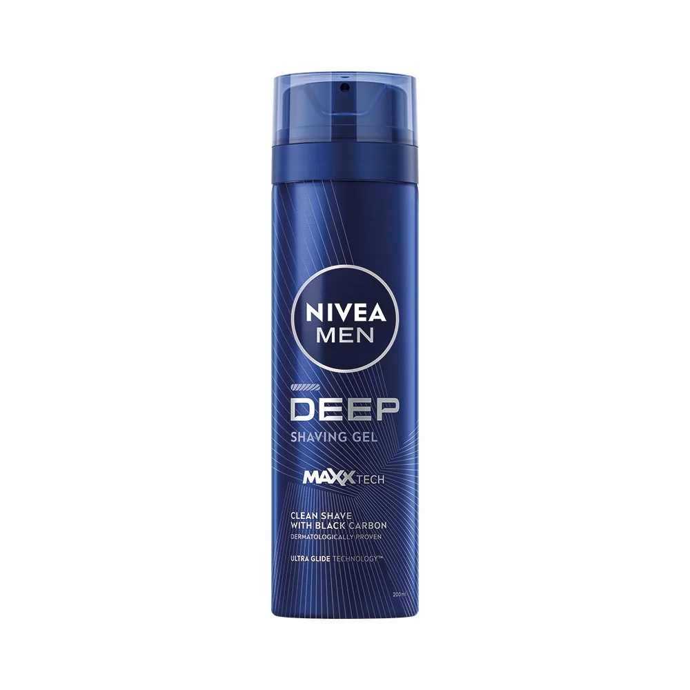 Nivea Men Deep gel na holení pro muže 200 ml