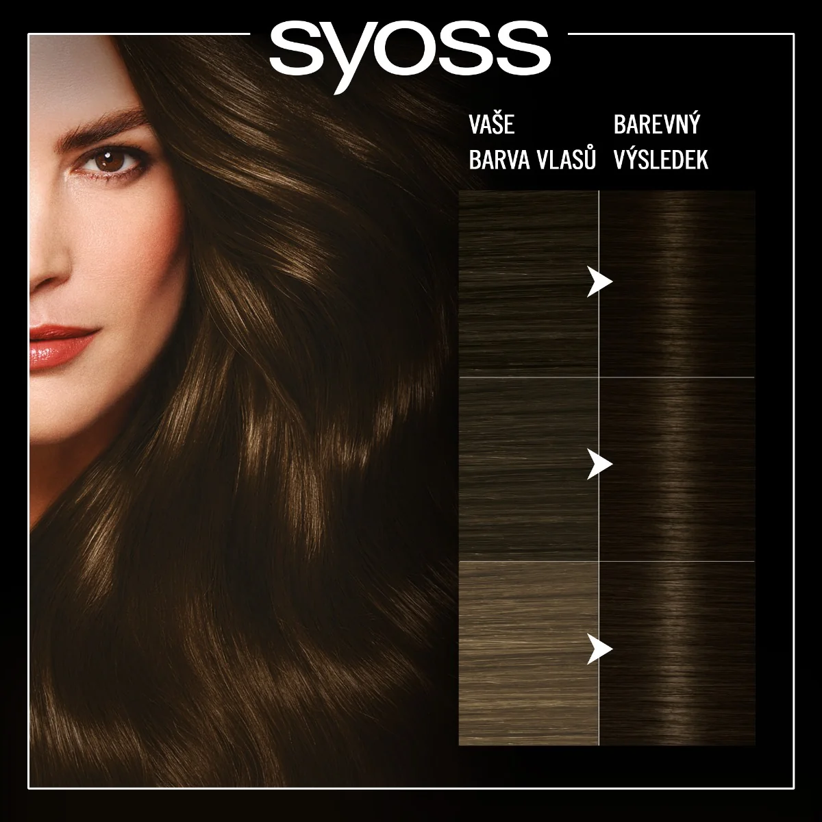 Syoss Oleo Intense Barva na vlasy 3-10 tmavě hnědá 50 ml