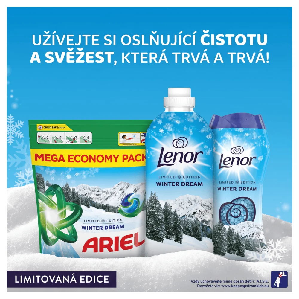 Ariel Allin1 Pods Winter Dream kapsle na praní 60 ks