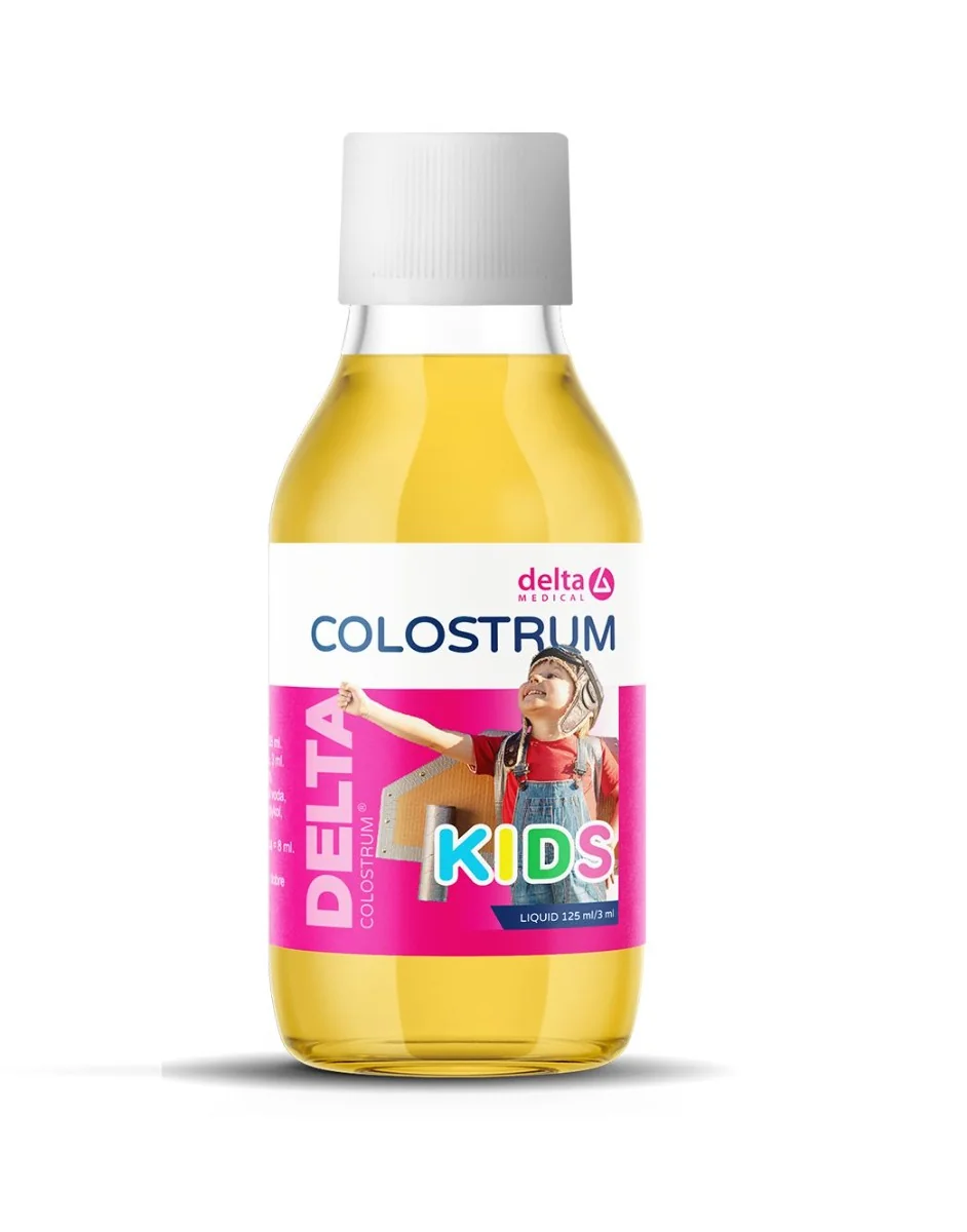 DELTA Colostrum Kids příchuť třešeň 125 ml