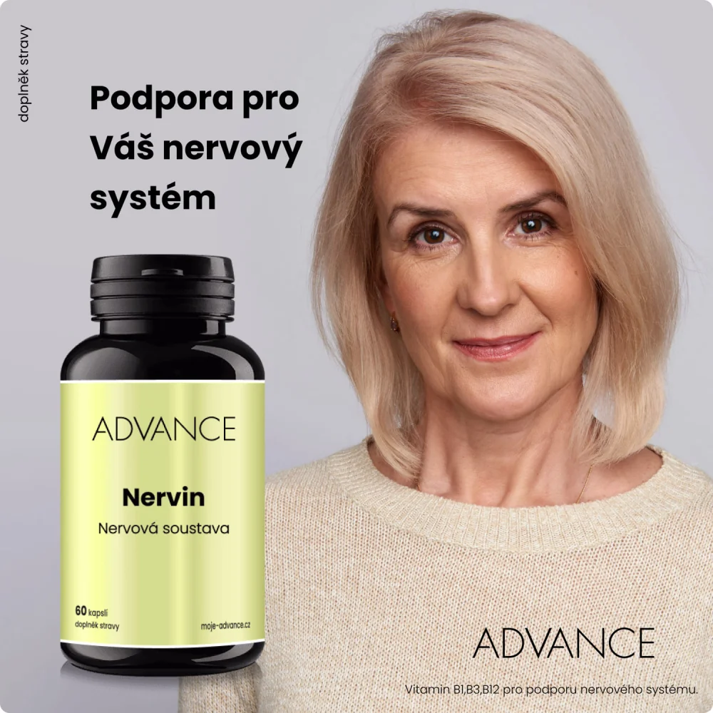 ADVANCE Nervin nervová soustava 60 kapslí