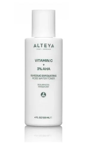 Alteya Organics Exfoliační tonikum s vitamínem C a AHA kyselinami 120 ml
