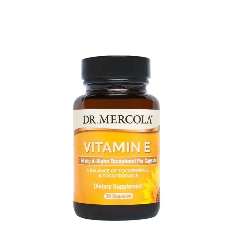 Dr. Mercola Vitamin E s tokotrienoly a tokoferoly 30 kapslí