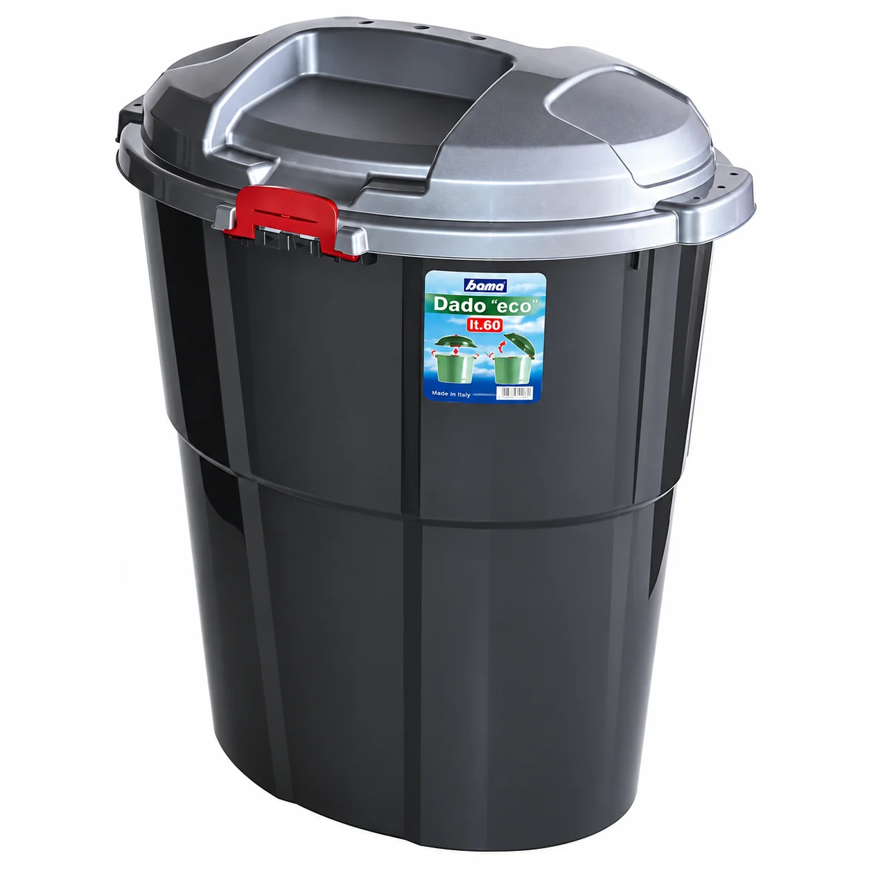 BAMA DADO ECO víceúčelový kontejner 60 l šedý