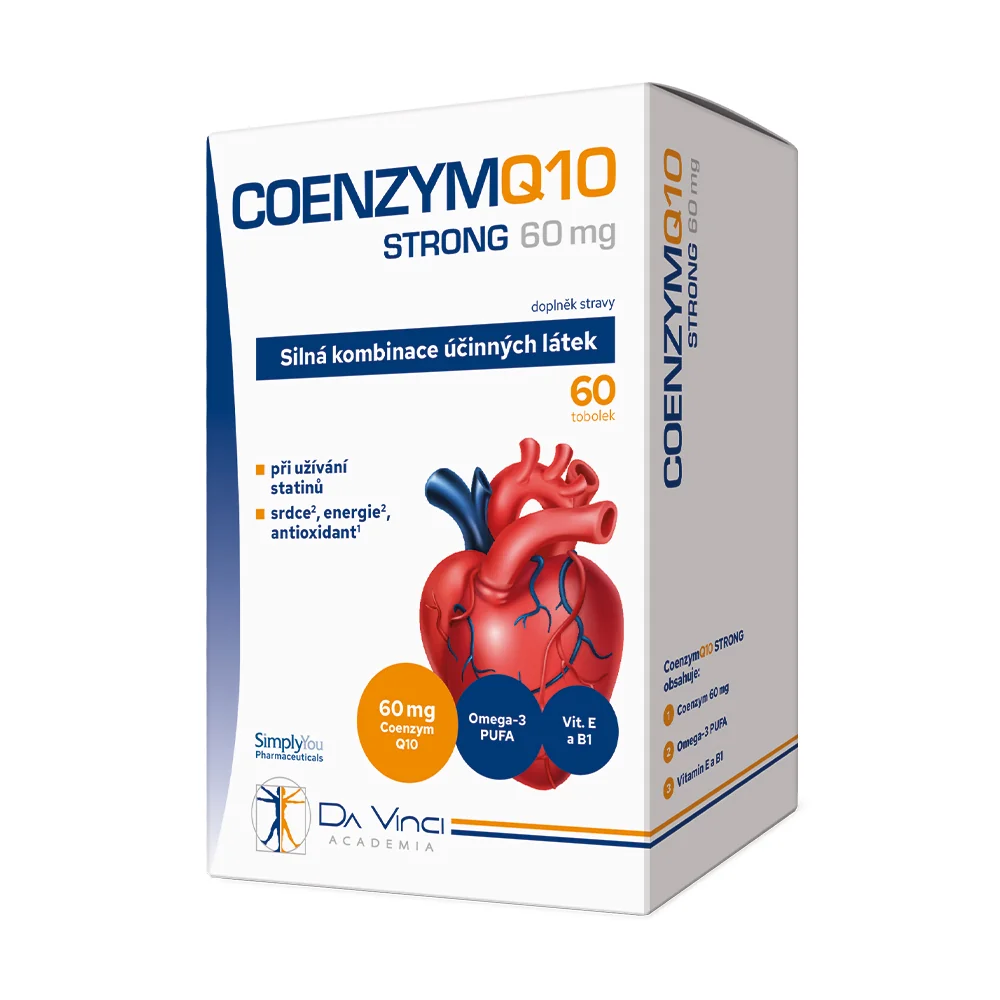 Da Vinci Academia Coenzym Q10 Strong 60 mg 60 tobolek