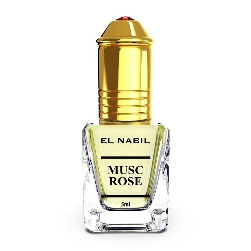 El Nabil Orientální arabský parfém - Musc Rose - 5ml