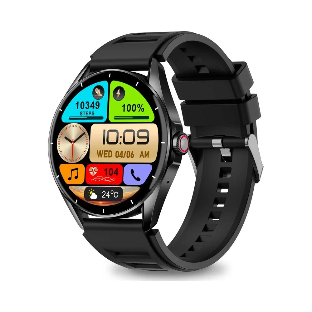 Aligator Smart Watch AMOLED chytré hodinky black