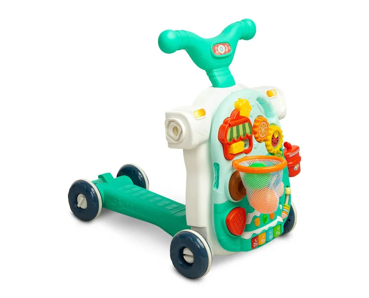 Toyz Multifunkční chodítko 5v1 - tyrkys, zelené